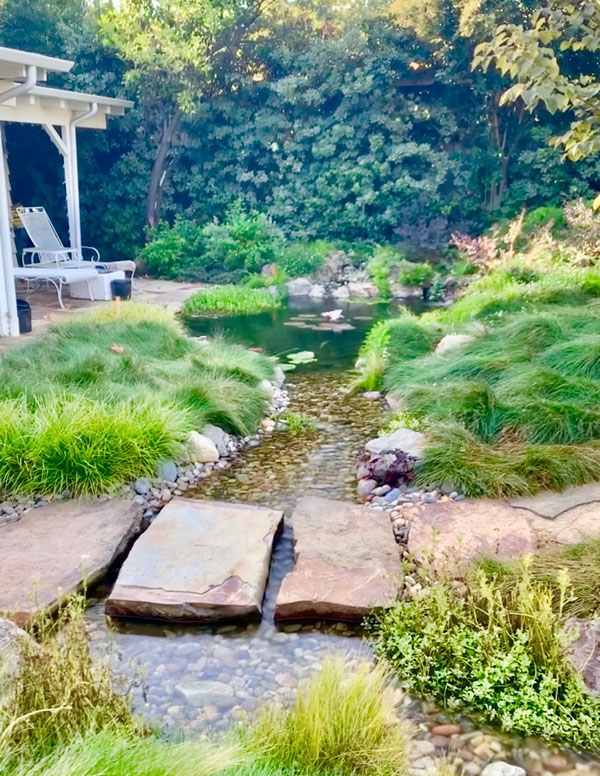 Hot tub and DG Granite Pathway, Woodland Hills CA