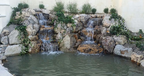 Koi Pond and Waterfall, Thousand Oaks CA
