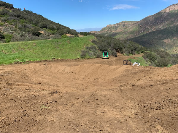 The Swim Pond Before, Malibu, CA