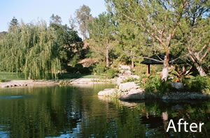 Woodland Hills Pond After Woodland Hills Pond After